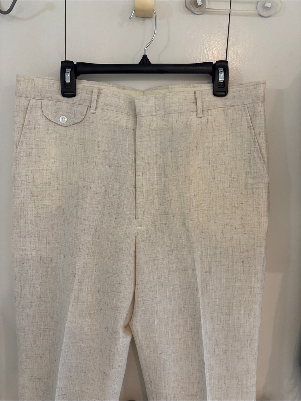 Irvine Park Vintage NWT Mens Linen blend pants,36xXL length - Picture 2 of 6